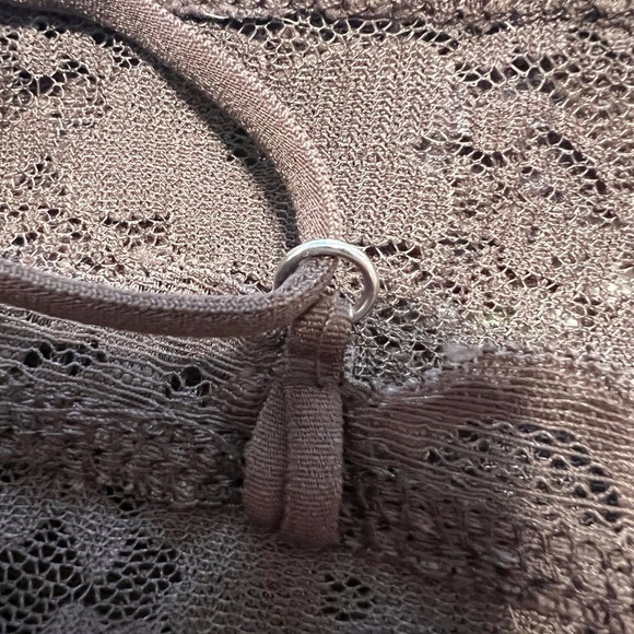 Faded Rose Brown Lace Camisole Top.Sz/L - Picture 7 of 10